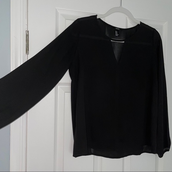 Forever 21 Sheer Blouse - Picture 2 of 6